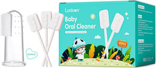 60PCS Baby Tongue Cleaner 1PCS Finger Toothbrush Infant Mouth Cleaner Newborn