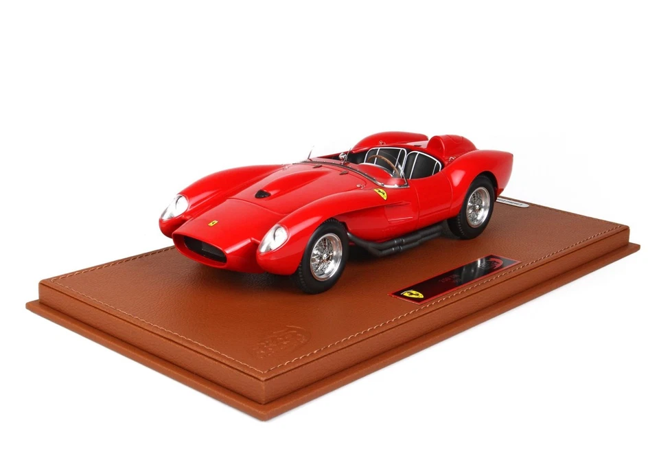 1:18 BBR Ferrari 250 Testarossa 1957 Rosso 322 BBRC1855A11-VET 50 pièces - Photo 2/4