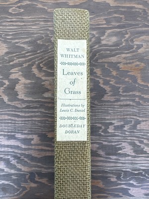 Walt Whitman Leaves Of Grass 1940 Doubleday - Breaking Bad Book