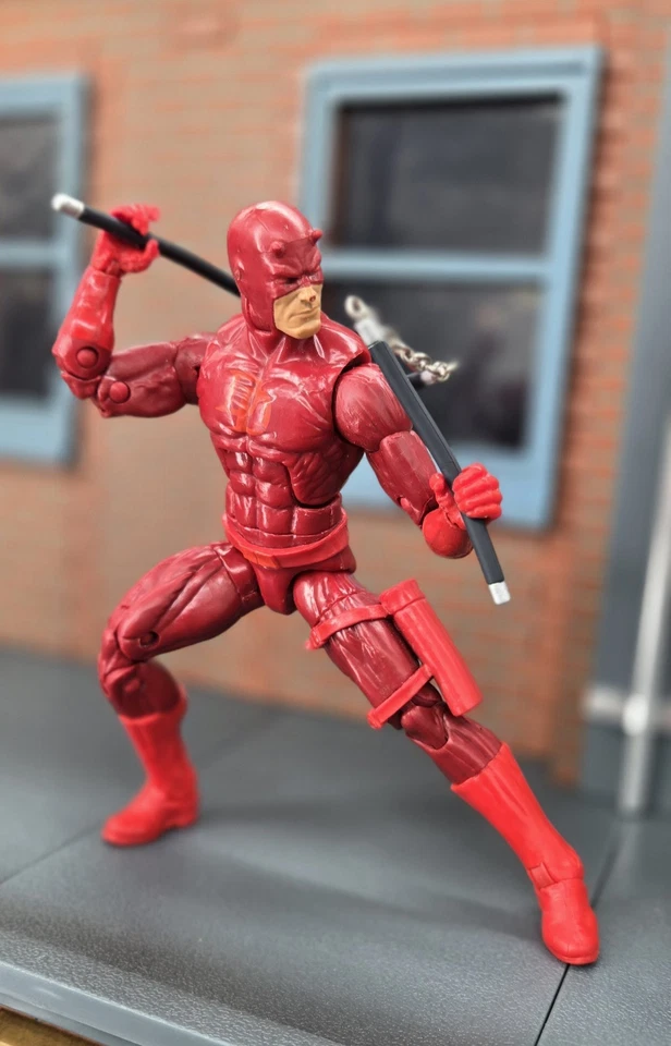 Marvel Legends Daredevil Bullseye Elektra Hasbro Toybiz Diamond Select 3 Pack - Image 2 of 4