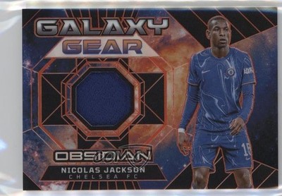 2024 Panini Obsidian Galaxy Gear Electric Etch Orange 40/99 Nicolas Jackson 3s8