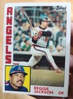1984 Topps - #100 Reggie Jackson