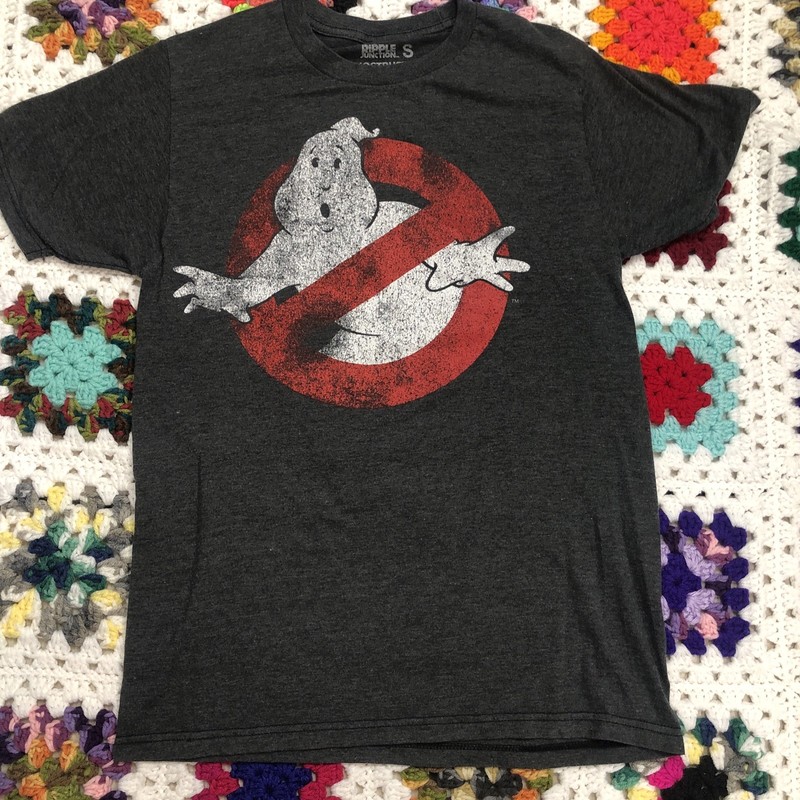Ghostbusters Adult New T-Shirt - Classic No Ghost Logo Pic Small. Comfy Shirt