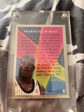 Fleer 1994-95 Rookie Sensation Insert Shaquille O'Neal Magic #18/24