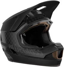 Bluegrass Legit Carbon Fiber Full Face MTB Helmet with MIPS E5-4 , Matte Black,