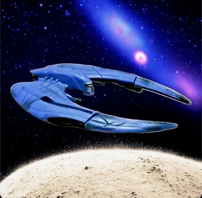 Cylon Raider SCAR Battlestar Galactica Hasbro Titanium Series Mini
