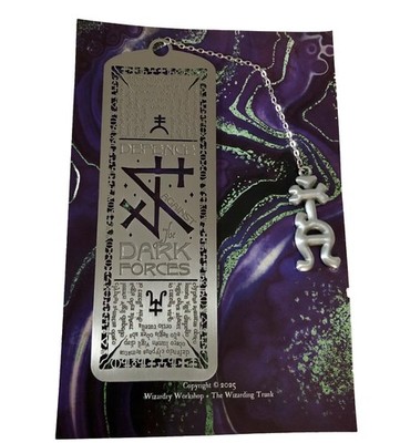 Harry Potter Wizarding Trunk Defense Against Dark Forces Bookmark Metal Charm