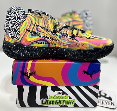 Size 5 - PUMA MB.03 x Dexter's Laboratory Mid Multicolor for