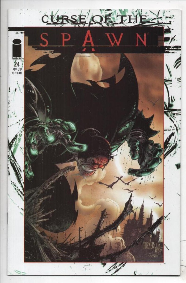 SPAWN #24, VF/NM, Curse of, Todd McFarlane, 1996 1998, more Image