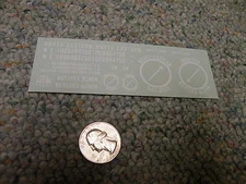 Herald King decals HO North Eastern Railroad white   ZZ262