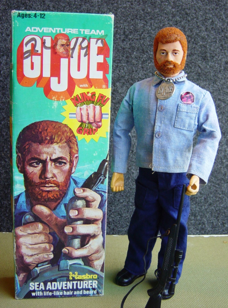 Adventure Team Gi Joe Red Head Red Hair Gi Joe Action Figure With