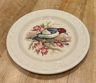 Royal Worcester Palissy American Bird Serie Specht Teller 