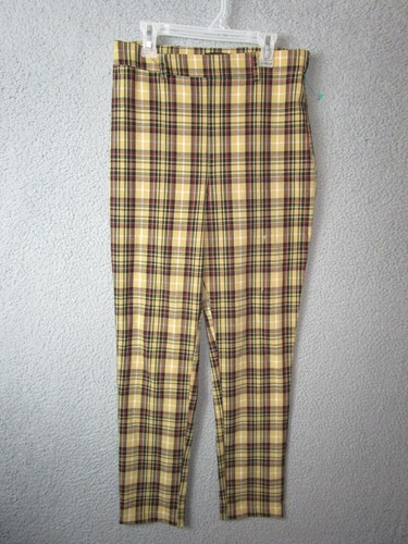 PLAID PANTS MEDIUM BEIGE BLACK 
