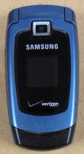 Samsung Snap SCH-U340 - Blue and Black Verizon Cellular Flip Phone