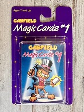 VTG Garfield Magic Cards 1 Deck Game 6 Card Tricks 1978 SEALED