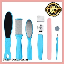 8 PC Pedicure Set Kit Rasp Foot File Callus Remover Nail Care Tools Professional