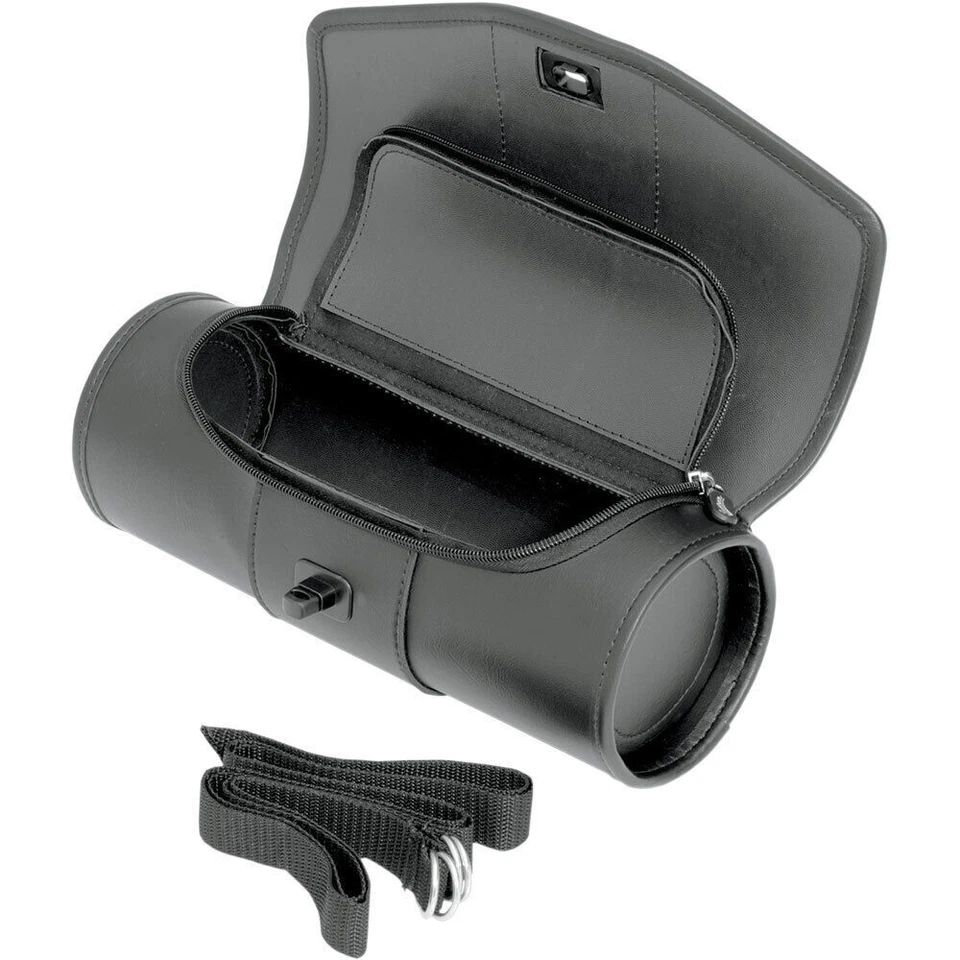 Saddlemen Cruis'n Deluxe Tool Bag / Fork Bag Multi-Fit Motorcycle Bag 3510-0061 - Image 2 of 4