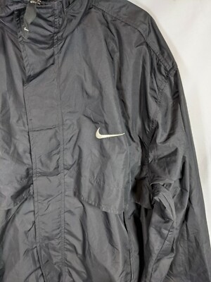 Vintage Nike Climafit Tech Jacket Men's Large Black Packable