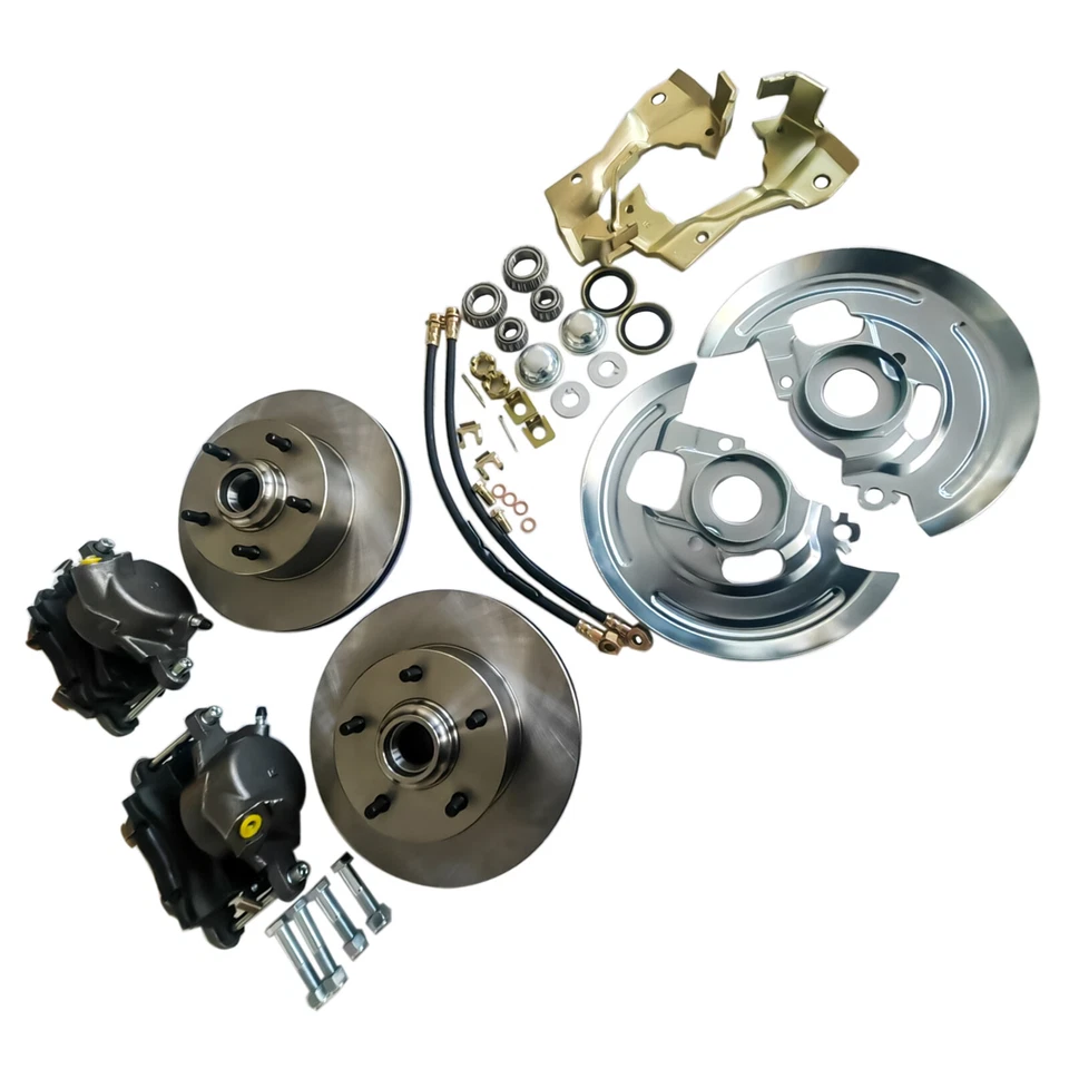 Front Disc Brake Conversion Kit for Chevrolet Chevelle El Camino Pontiac LeMans - Image 4 of 4