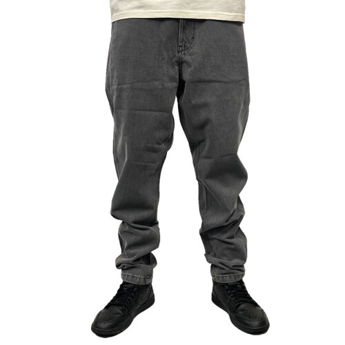 Karl Kani Herren Jeans Small Signature Tapered Five Pocket denim light grey - Bild 1 von 18