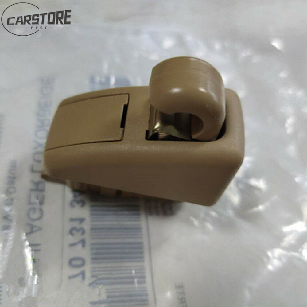 Beige Sun Visor Gray Clip Hook Retainer 971857561 for Porsche 20162021