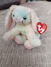 Vintage Retired 2001  TY Beanie Baby COTTONBALL the Rabbit Mint Condition W/Tags
