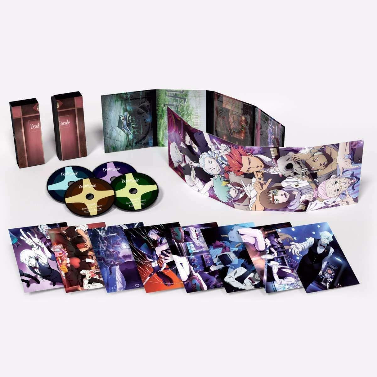 Death Parade Complete Limited Edition Premium Box Set Blu-ray/DVD