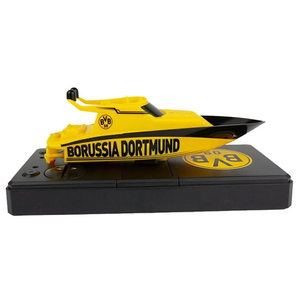 BVB Racing Yacht RC Boot Fanartikel Borussia Dortmund Speedboat Ferngesteuert - Bild 4 von 4
