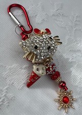 Hand made beaded key chains. H. Kitty Bling. Gifts. Basket filler. Bag charm
