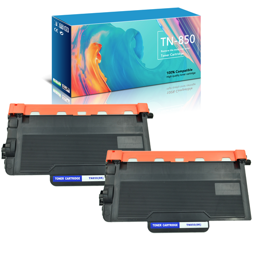 2PK TN850 Toner Cartridge for Brother 