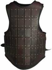 Medieval Leather Armour Mercenarie Brigandine Viking Renaissance LARP Costume