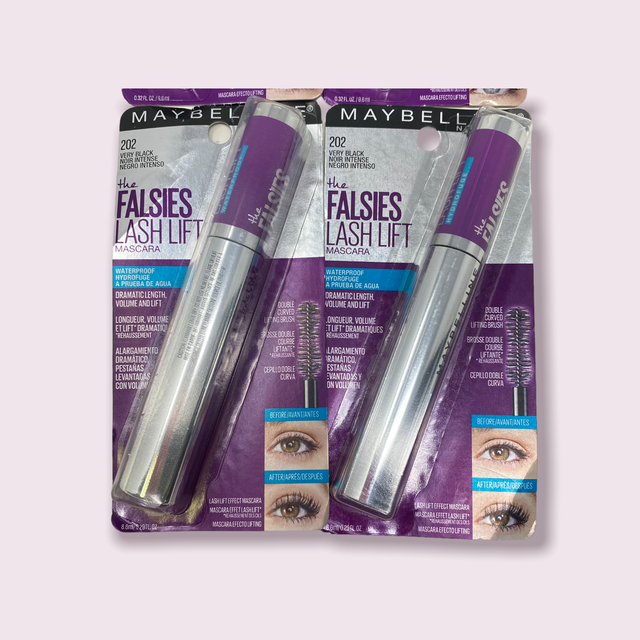 Maybelline New York Falsies Lash Lift Waterproof Mascara Very Black 0 29 Oz For Sale Online Ebay