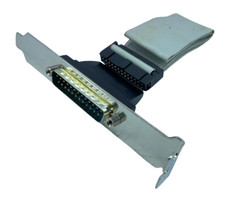 DB25 Male to IDC 26pin Cable Adapter Bracket Parallel Port D-sub Connector