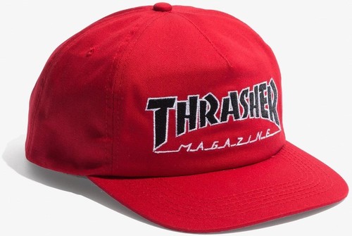 Sombrero del Snapback Patineta Rojo 