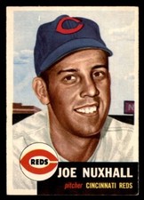 1953 Topps Baseball #105 Joe Nuxhall EX *j2