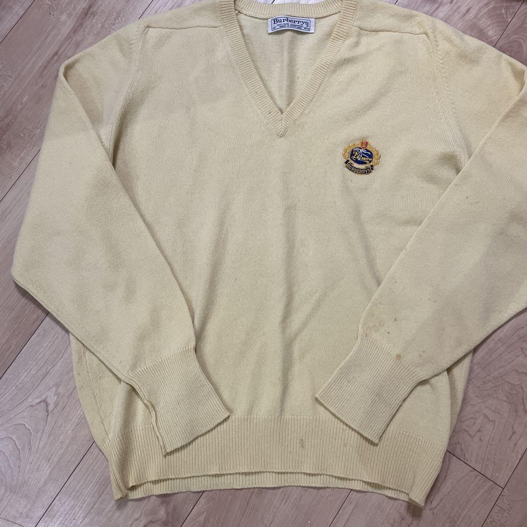 Burberry knit sweater Men's Fashion from Japan