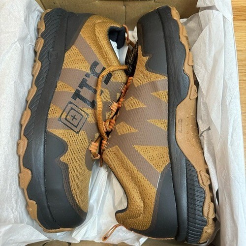 NEW NIB 5.11 Tactical A/T Trainer Brown Duck Unisex 8.5 Men 10 Women - 第 4/10 張圖片