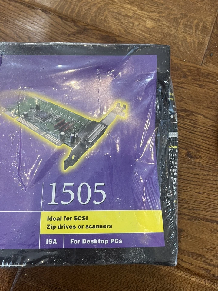 SCSI Card 1505 - Desktop PCs New Sealed/old Stock. Box Shows Age - Image 2 of 4