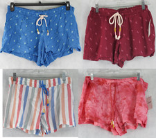 Jenni by Jennifer Moore Women's Lightweight Pajama Sleep Shorts, Assorted Colors