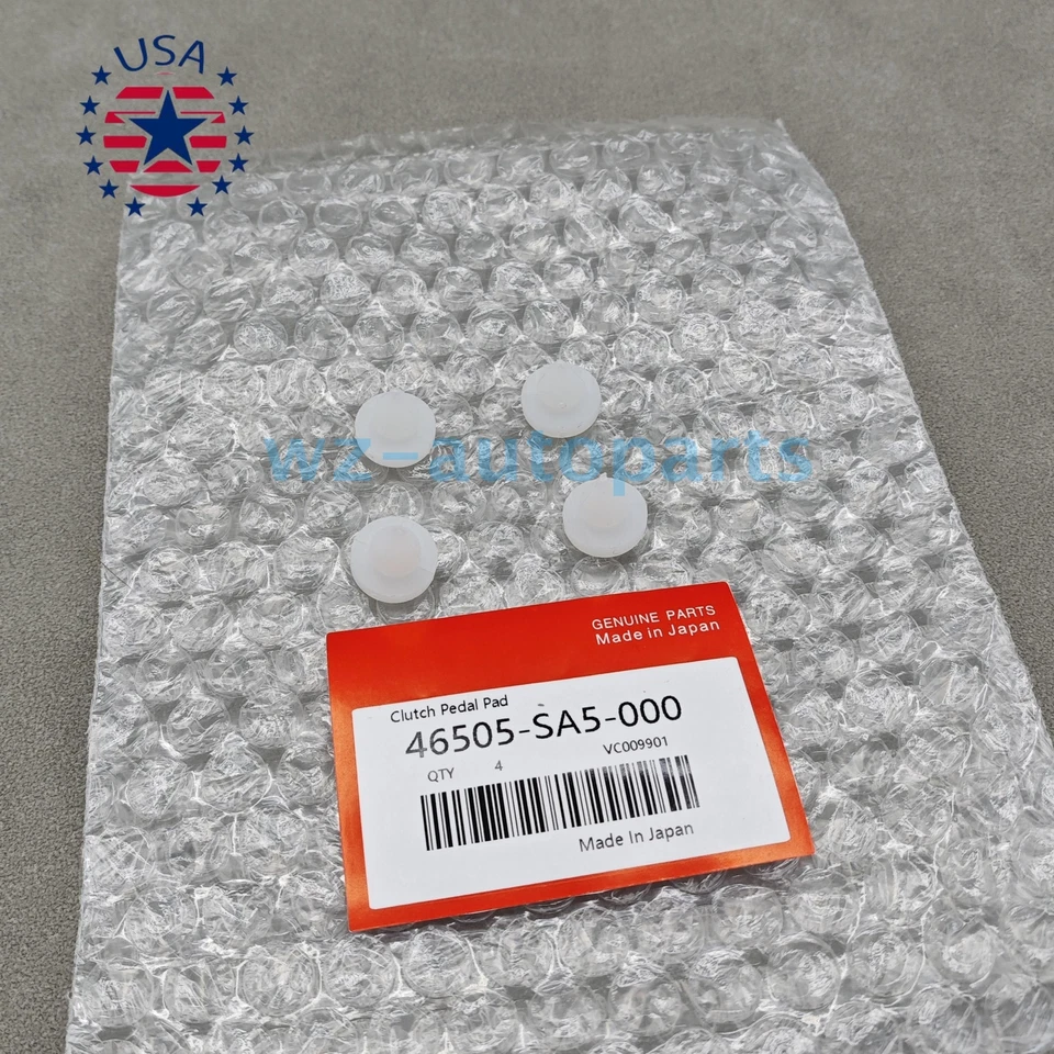 New 4PCS Brake Clutch Pedal Stopper Stop Pad For Honda Civic Accord - Imagem 3 de 4