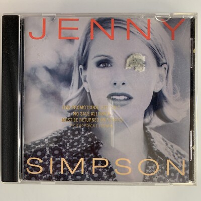 Jenny Simpson by Jenny Simpson (CD, Nov-1998, PolyGram) Promo Gold Stamp