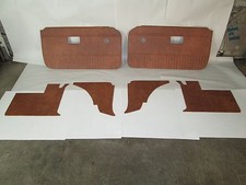 New 6 Piece Interior Panel Set W Door Panels Mgb Gt 1970-80 Autumn Leaf Tk116k