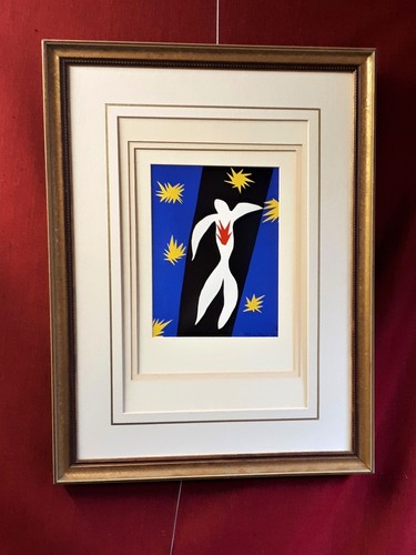 Framed lithograph The Fall of Icarus Henri Matisse Conran Octopus Edition 1991 - Picture 4 of 6