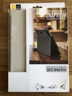 Neu IPAD  PRO  10.5''  CASE LOGIC SNAPVIEW 2.0 CASE Hülle  OVP Farbe Creme