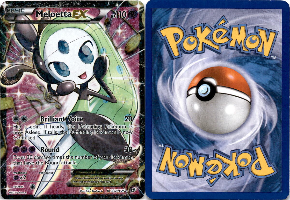 Pokemon - Meloetta-EX (RC25/RC25) - Legendary Treasures