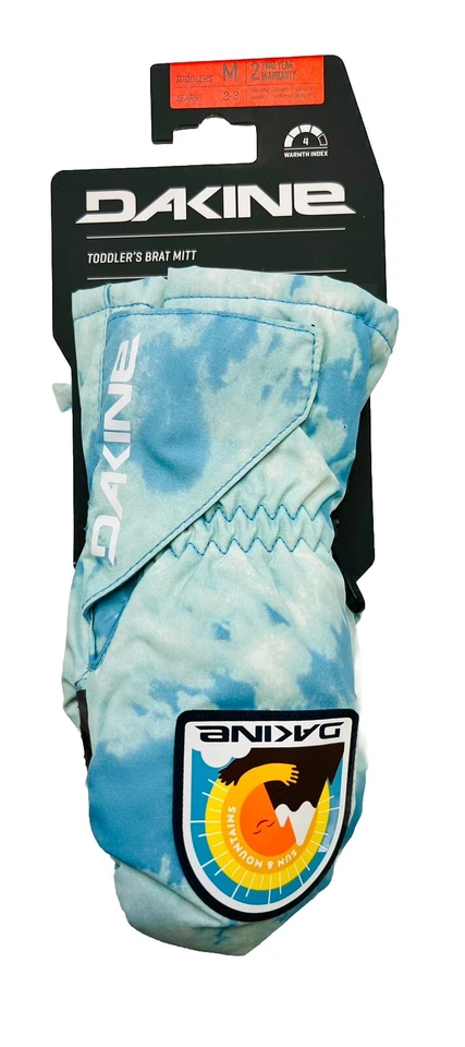 Dakine Kleinkind Brat Mitt M 2-3 Jahre Medium Nature Vibes Fäustlinge Ski Schnee NEU