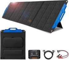 200W Solar Panels 18V Foldable Monocrystallin...