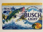 Busch Light Beer Sign - Fishing - Hunting - Farming - Vintage Style Bass Pro