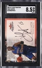 2000-01 FLEER TRADITION AUTOGRAPHICS VINCE CARTER SGC 8.5 AUTO