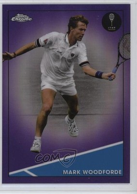 2021 Topps Chrome Purple Refractor 174/199 Mark Woodforde #79 HOF 0o4t